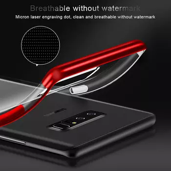 Microsonic Samsung Galaxy S10 Kılıf Skyfall Transparent Clear Siyah