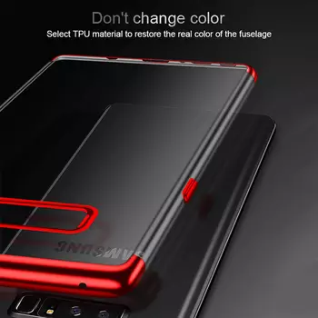 Microsonic Samsung Galaxy S10 Kılıf Skyfall Transparent Clear Siyah