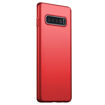 Microsonic Samsung Galaxy S10 Kılıf Premium Slim Kırmızı