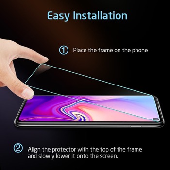 Microsonic Samsung Galaxy S10E Temperli Cam Ekran Koruyucu Film