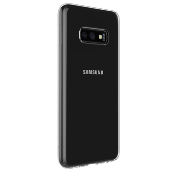 Microsonic Samsung Galaxy S10E Kılıf Transparent Soft Beyaz