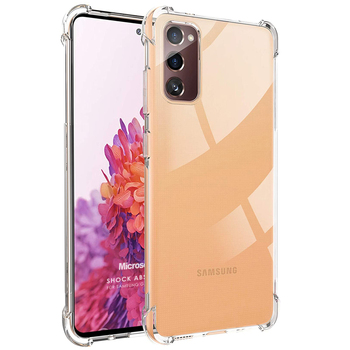 Microsonic Samsung Galaxy S20 FE Kılıf Anti Shock Silikon Şeffaf Microsonic Samsung Galaxy S20 FE Kılıf Anti Shock Silikon Şeffaf