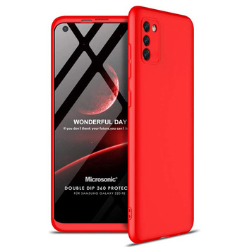 Microsonic Samsung Galaxy S20 FE Kılıf Double Dip 360 Protective AYS Kırmızı Microsonic Samsung Galaxy S20 FE Kılıf Double Dip 360 Protective AYS Kırmızı