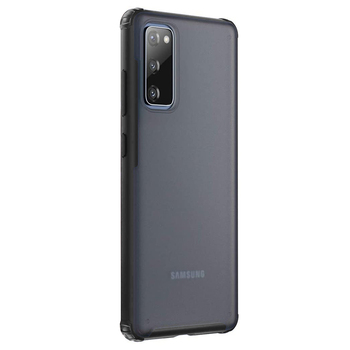 Microsonic Samsung Galaxy S20 FE Kılıf Frosted Frame Siyah