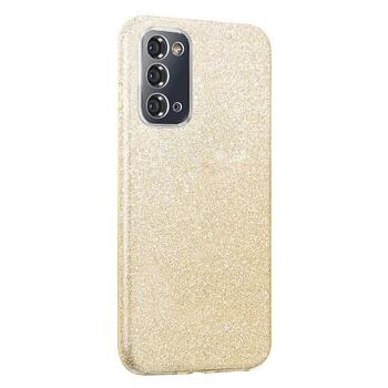 Microsonic Samsung Galaxy S20 FE Kılıf Sparkle Shiny Gold