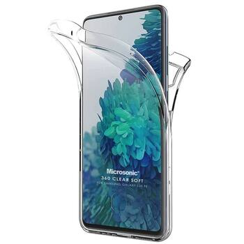Microsonic Samsung Galaxy S20 FE Kılıf Komple Gövde Koruyucu Silikon Şeffaf