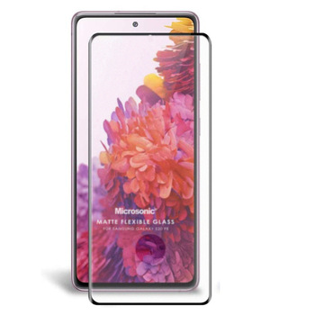 Microsonic Samsung Galaxy S20 FE Matte Flexible Ekran Koruyucu Siyah