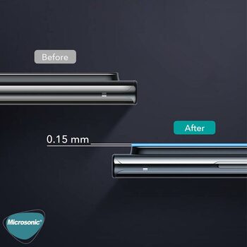 Microsonic Samsung Galaxy S20 FE V2 Kamera Lens Koruyucu Siyah