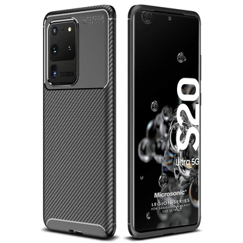 Microsonic Samsung Galaxy S20 Ultra Kılıf Legion Series Siyah