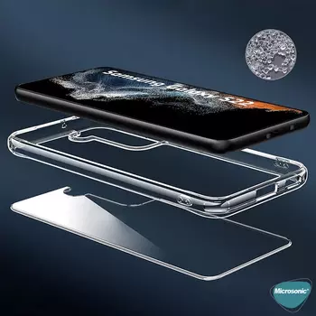 Microsonic Samsung Galaxy S21 FE Kılıf Heavy Drop Şeffaf