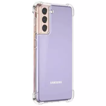 Microsonic Samsung Galaxy S21 FE Kılıf Shock Absorbing Şeffaf
