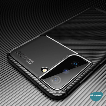 Microsonic Samsung Galaxy S21 Kılıf Legion Series Siyah