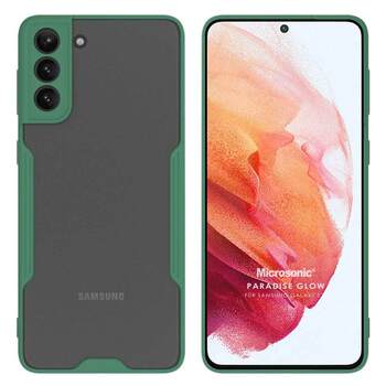 Microsonic Samsung Galaxy S21 Plus Kılıf Paradise Glow Yeşil
