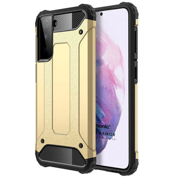 Microsonic Samsung Galaxy S21 Kılıf Rugged Armor Gold Microsonic Samsung Galaxy S21 Kılıf Rugged Armor Gold