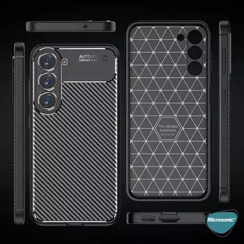 Microsonic Samsung Galaxy S23 Kılıf Legion Series Siyah