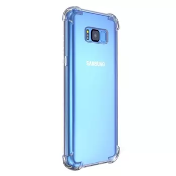Microsonic Samsung Galaxy S8 Plus Kılıf Anti Shock Silikon Şeffaf