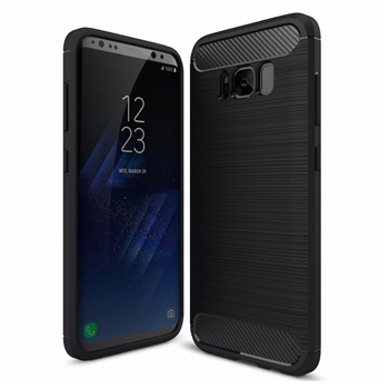 Microsonic Samsung Galaxy S8 Plus Kılıf Room Silikon Siyah