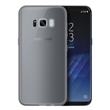Microsonic Samsung Galaxy S8 Plus Kılıf Transparent Soft Siyah