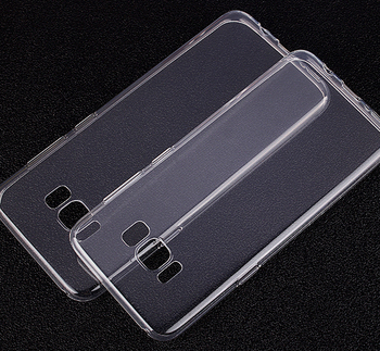 Microsonic Samsung Galaxy S8 Kılıf Transparent Soft Pembe