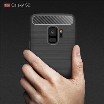 Microsonic Samsung Galaxy S9 Kılıf Room Silikon Siyah