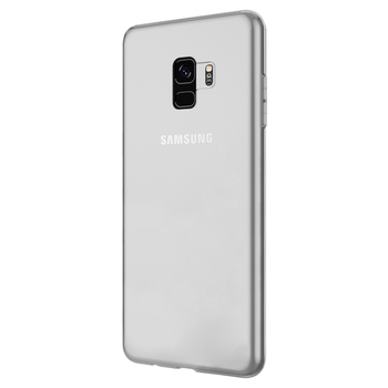 Microsonic Samsung Galaxy S9 Kılıf Transparent Soft Beyaz