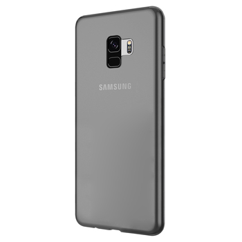 Microsonic Samsung Galaxy S9 Kılıf Transparent Soft Siyah