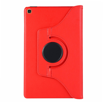 Microsonic Samsung Galaxy Tab A T510 360 Stand Dönerli Kılıf Kırmızı