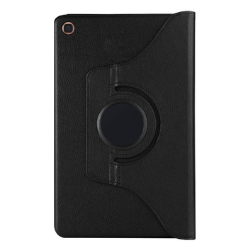 Microsonic Samsung Galaxy Tab A T510 360 Stand Dönerli Kılıf Siyah