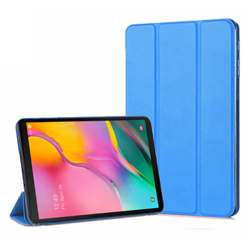 Microsonic Samsung Galaxy Tab A T510 Smart Case Kapaklı Kılıf Mavi
