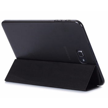 Microsonic Samsung Galaxy Tab A T580 Smart Case Kapaklı Kılıf Siyah