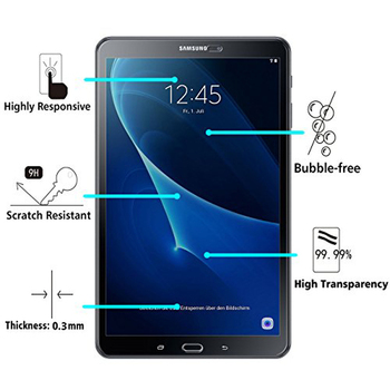 Microsonic Samsung Galaxy Tab P580 Temperli Cam Ekran Koruyucu Film