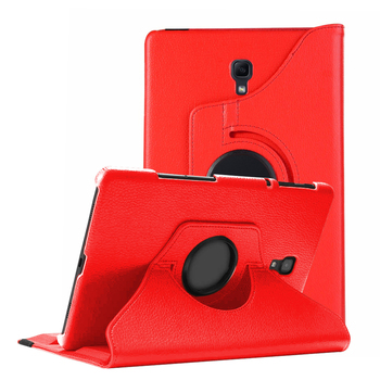 Microsonic Samsung Galaxy Tab S4 T830 360 Stand Dönerli Kılıf Kırmızı