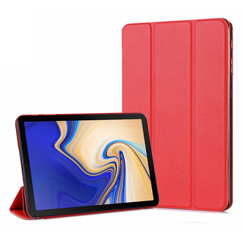 Microsonic Samsung Galaxy Tab S4 T830 Smart Case Kapaklı Kılıf Kırmızı