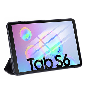 Microsonic Samsung Galaxy Tab S6 T860 Smart Case Kapaklı Kılıf Siyah