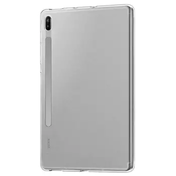 Microsonic Samsung Galaxy Tab S7 FE LTE T737 Kılıf Transparent Soft Beyaz