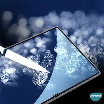 Microsonic Samsung Galaxy Tab S8 Plus X800 Tempered Glass Cam Ekran Koruyucu