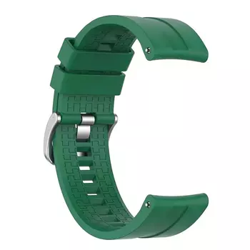 Microsonic Samsung Galaxy Watch 42mm Kordon, Silicone RapidBands Koyu Yeşil
