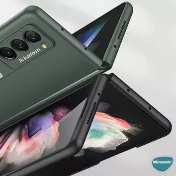 Microsonic Samsung Galaxy Z Fold 2 Kılıf Magnetic Bracket Siyah