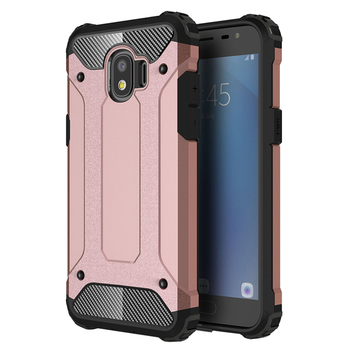 Microsonic Samsung Grand Prime Pro Kılıf Rugged Armor Rose Gold