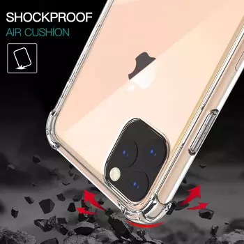 Microsonic Shock Absorbing Kılıf Apple iPhone 11 Pro (5.8'') Şeffaf