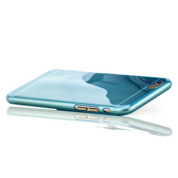Microsonic Slim Kılıf Transparent Soft iPhone 6 (4.7'') Kılıf Transparent Soft Mavi