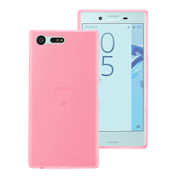 Microsonic Sony Xperia X Compact Kılıf Transparent Soft Pembe Microsonic Sony Xperia X Compact Kılıf Transparent Soft Pembe