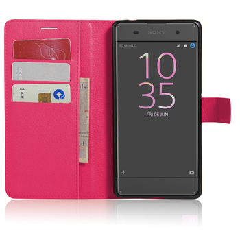Microsonic Sony Xperia Xa Cüzdanlı Deri Kılıf Pembe Microsonic Sony Xperia Xa Cüzdanlı Deri Kılıf Pembe
