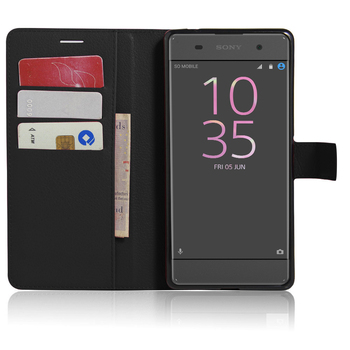 Microsonic Sony Xperia Xa Cüzdanlı Deri Kılıf Siyah Microsonic Sony Xperia Xa Cüzdanlı Deri Kılıf Siyah