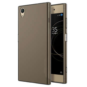 Microsonic Sony Xperia XA1 Plus Kılıf Transparent Soft Siyah