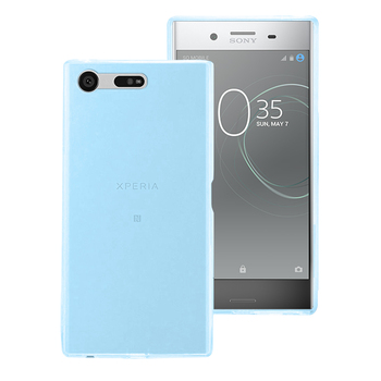 Microsonic Sony Xperia XZ Premium Kılıf Transparent Soft Mavi Microsonic Sony Xperia XZ Premium Kılıf Transparent Soft Mavi