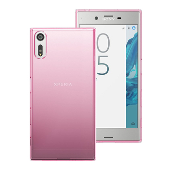 Microsonic Sony Xperia XZ Kılıf Transparent Soft Pembe Microsonic Sony Xperia XZ Kılıf Transparent Soft Pembe