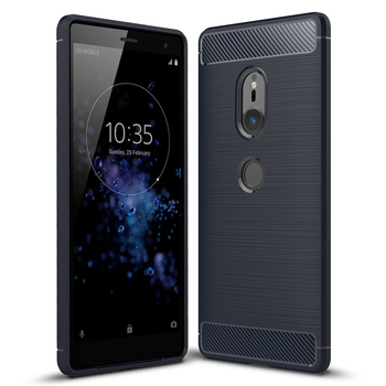 Microsonic Sony Xperia XZ2 Kılıf Room Silikon Lacivert Microsonic Sony Xperia XZ2 Kılıf Room Silikon Lacivert