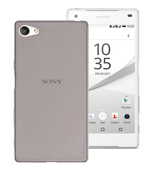 Microsonic Sony Xperia Z5 Compact Kılıf Transparent Soft Siyah Microsonic Sony Xperia Z5 Compact Kılıf Transparent Soft Siyah