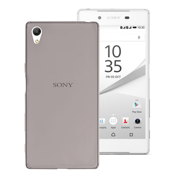 Microsonic Sony Xperia Z5 Premium Kılıf Transparent Soft Siyah